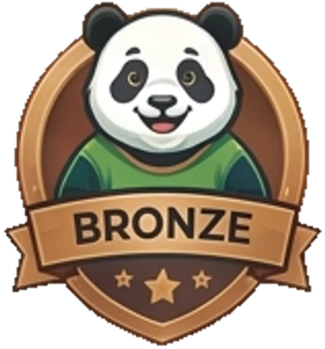 Bronze tier badge