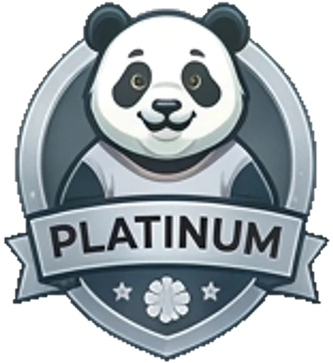 Platinum tier badge